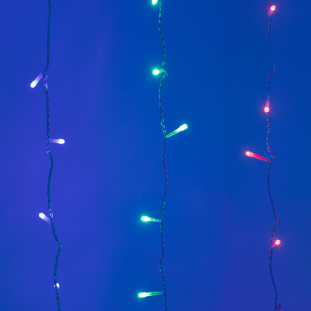 картинка Светодиодная гирлянда ARD-CURTAIN-HOME-1500x1500-CLEAR-144LED RGB (230V, 9W) (Ardecoled, IP20) 024828 от магазина BTSvet