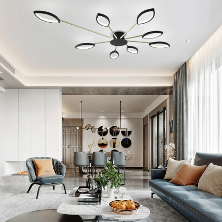 картинка Потолочная люстра светодиодная DAGGRY 8 от магазина BTSvet