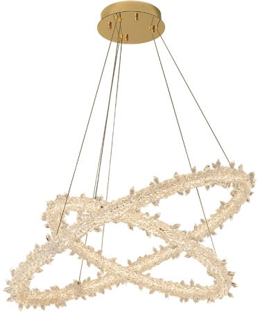 Подвесной светильник светодиодный 8280 8282/S gold NEW