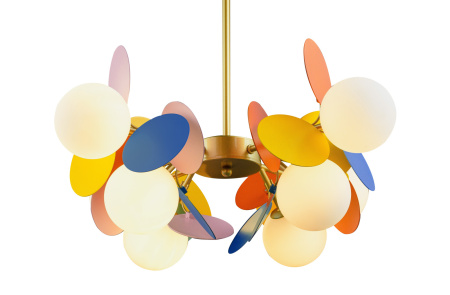 картинка Подвесная люстра светодиодная для детской Matisse 10008/8 mult от магазина BTSvet