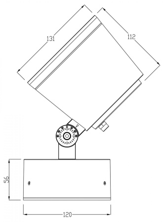 картинка Прожектор уличный Colt 732125 от магазина BTSvet