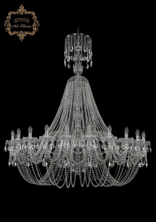 Хрустальная подвесная люстра 11.11.24.530.XL-160.Cr.Sp