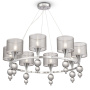 картинка Подвесная люстра Lauren FR5093PL-08CH от магазина BTSvet