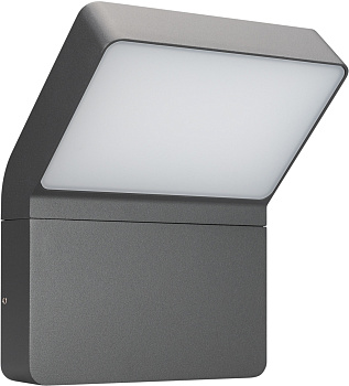 Фасадный светильник светодиодный LGD-ECRAN-WALL-9W Warm3000 (GR, 108 deg, 230V) (Arlight, IP65 Металл, 3 года) 029989