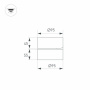 картинка LED спот SP-RONDO-FLAP-R95-16W Day4000 (BK, 110 deg) (Arlight, IP40 Металл, 3 года) 028157 от магазина BTSvet
