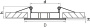 картинка Встраиваемый светильник LEGA l 011047 от магазина BTSvet