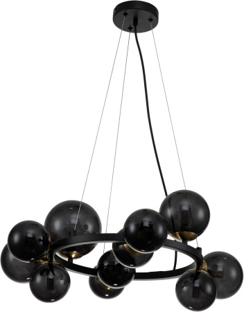 картинка Люстра подвесная Molecola V000195 (11018/11P Black) от магазина BTSvet