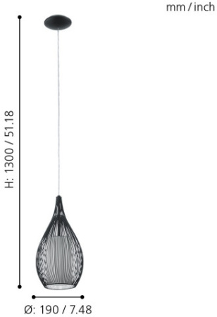 картинка Подвесной светильник Razoni 92252 от магазина BTSvet