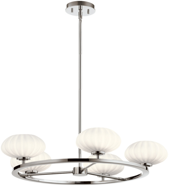 Потолочная люстра на штанге Pim QN-PIM5-PC