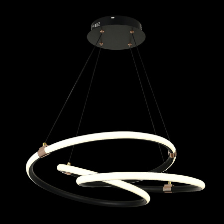 картинка Потолочная люстра светодиодная с управлением пультом смартфоном и голосом регулировкой цветовой температуры и яркости ночным режимом и таймером LED LAMPS 81291 от магазина BTSvet