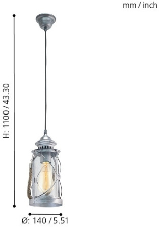 картинка Подвесной светильник Bradford 49214 от магазина BTSvet