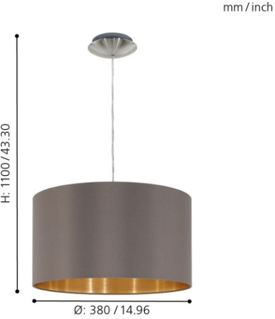 картинка Подвесной светильник Maserlo 31603 от магазина BTSvet