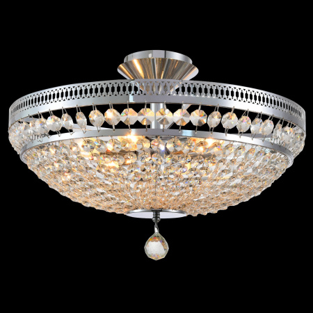 картинка Потолочная люстра хрустальная BAROCCO 81405/6C CHROME от магазина BTSvet