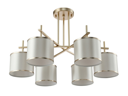 Потолочная люстра SERGIO PL6 GOLD