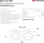 картинка Встраиваемый светильник Rond DK3122-WH от магазина BTSvet