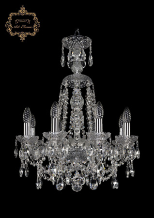 Хрустальная подвесная люстра 11.25.8.165.XL-62.Cr.Sp