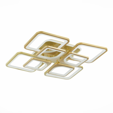 картинка Потолочная люстра светодиодная диммируемая с пультом регулировкой цветовой температуры и яркости Valiano SLE500422-08 от магазина BTSvet