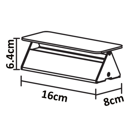 картинка Архитектурная подсветка A6164AP-1GY от магазина BTSvet