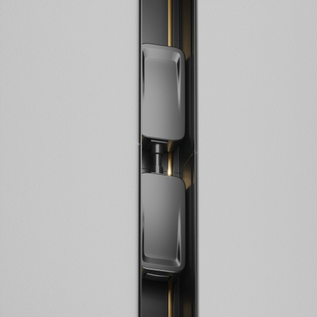 картинка Коннектор питания прямой Radity встраиваемый черный Maytoni Magnetic track system Radity TRA084C-B-12 от магазина BTSvet