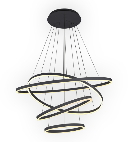 Подвесная люстра диммируемая светодиодная с пультом Тор 08204,19A(4000K)