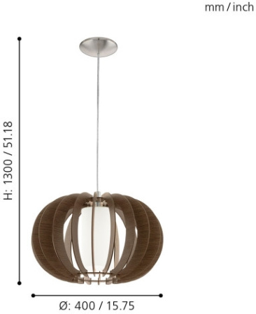 картинка Подвесной светильник Stellato 3 95591 от магазина BTSvet