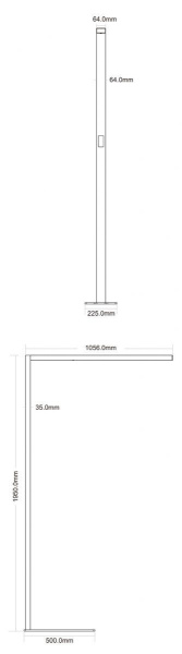 картинка Торшер Office Three 343024 от магазина BTSvet