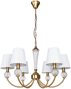 Подвесная люстра Gracie A7301LM-6PB