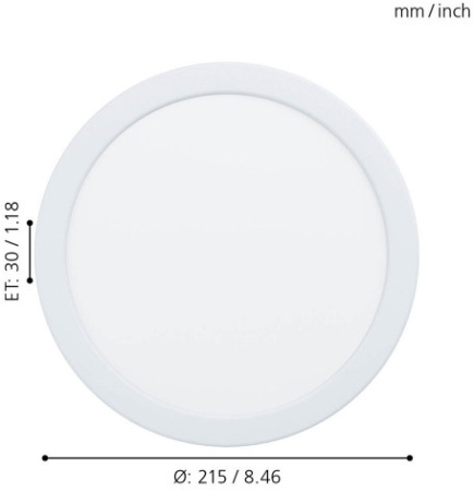 картинка Встраиваемый светильник светодиодный Fueva 5 99193 от магазина BTSvet