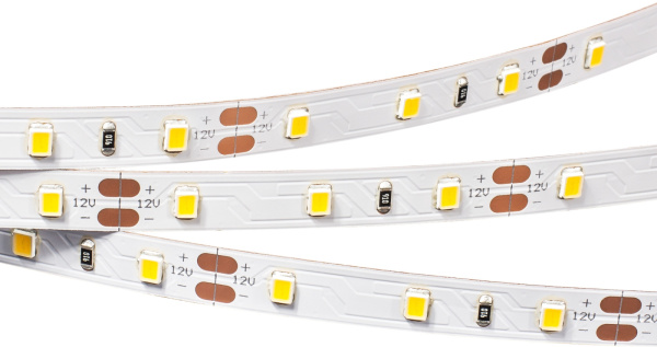 Светодиодная лента RT 2-5000 12V Cool 10K (2835, 300 LED, BAT) (Arlight, 7.2 Вт/м, IP20) 023312