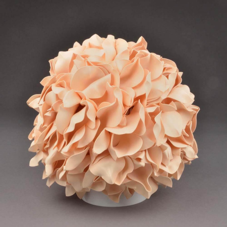 картинка Интерьерная настольная лампа ULW-R07 T/3000K/150C/A Гортензия Белый/Кремовый от магазина BTSvet