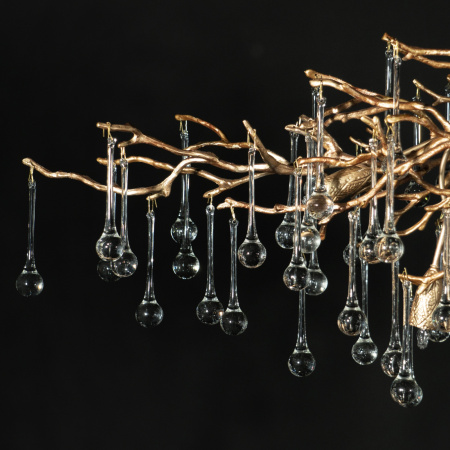 картинка Подвесная люстра светодиодная Bijout 10067/1500 GB от магазина BTSvet