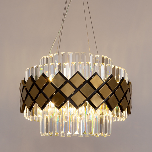 картинка Подвесная люстра Amelia A1039SP-10BK от магазина BTSvet