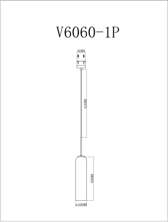 картинка Подвесной светильник Celebria V6060-1P от магазина BTSvet
