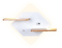 картинка Настенный светильник светодиодный с выключателем и USB-портом FW100 от магазина BTSvet