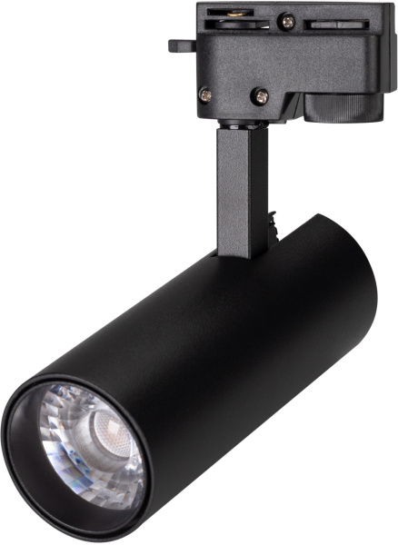 Трековый светильник светодиодный LGD-GERA-2TR-R55-10W Warm3000 (BK, 24 deg) (Arlight, IP20 Металл, 3 года) 025938