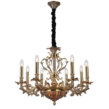 Подвесная люстра FIRENZE 1780.8.2 antique gold