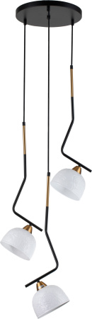 картинка Подвесной светильник Attimo V000155 (10005/3P Black) от магазина BTSvet