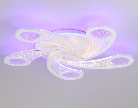 картинка Потолочная люстра светодиодная с пультом ACRYLICA FA4476 от магазина BTSvet