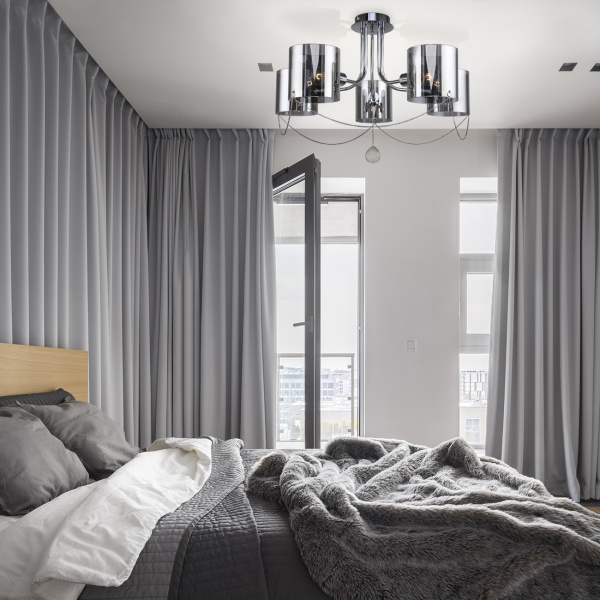 картинка Люстра потолочная на штанге Intense 683/5P E14*40W Chrome от магазина BTSvet