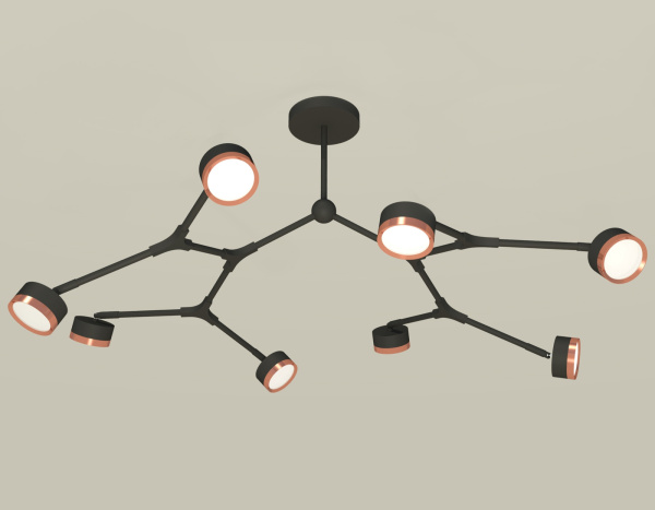 Потолочная люстра на штанге Ambrella TRADITIONAL XB9060153
