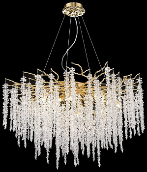 Подвесная люстра хрустальная Daciana WE185.15.303