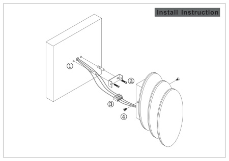 картинка Настенный светильник светодиодный WattMe Elips от магазина BTSvet