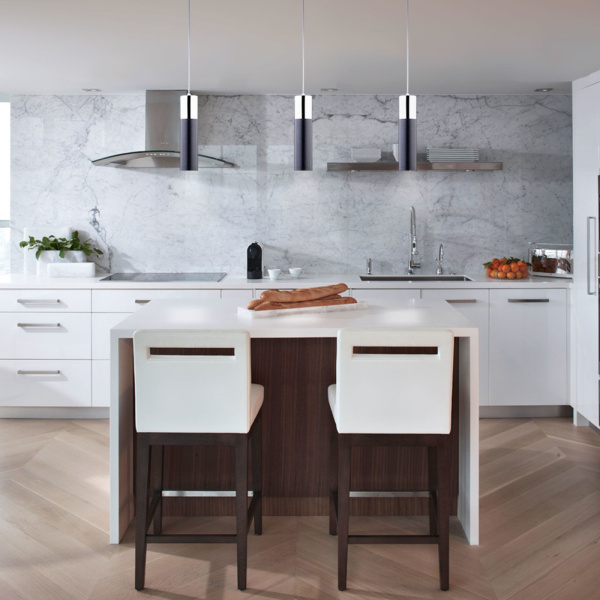 картинка Подвесной светильник Double Topper 50135/1 LED хром/черный от магазина BTSvet