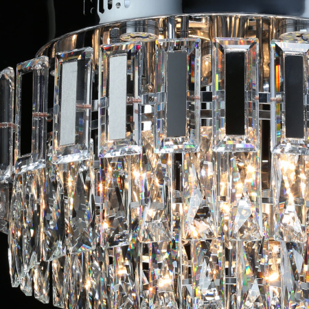 картинка Потолочная люстра хрустальная с пультом Бриз 111014416 от магазина BTSvet