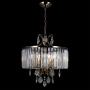картинка Люстра подвесная хрустальная Бронза Инга CL335163 от магазина BTSvet