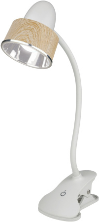 Интерьерная настольная лампа светодиодная TLD-557 Brown/LED/350Lm/5500K/Dimmer