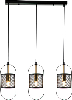 Подвесной светильник Via V000183 (10009/3P Black)