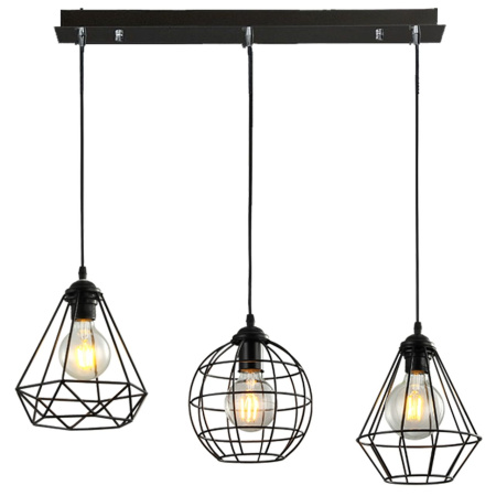 Подвесной светильник MD.1716-3-P BK