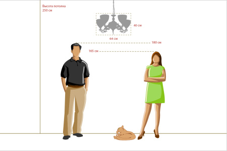 картинка Подвесная люстра Ariadna 450016805 от магазина BTSvet