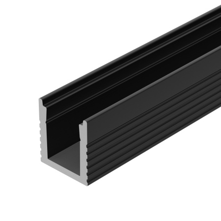 картинка Профиль SL-MINI-8-2000 ANOD BLACK (Arlight, Алюминий) 030514 от магазина BTSvet